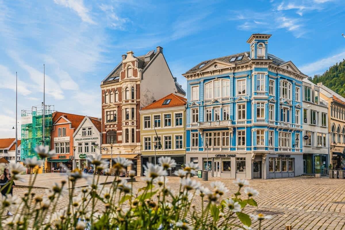 Dinbnb Apartments Bryggen Bergen Buitenkant foto